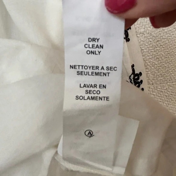 Karen Kane | Boho Peasant Embroidered Cotton Women Top Cream (Off white) Med - Picture 10 of 13